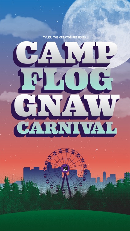 Official tyler the creator presents camp flog gnaw carnival at