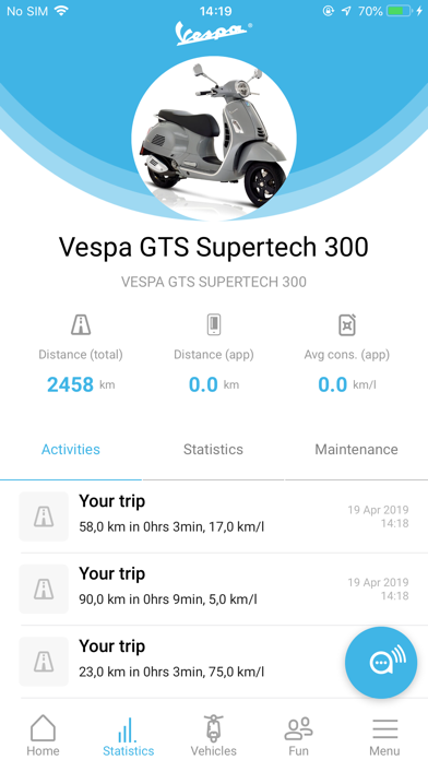 Vespa screenshot 3