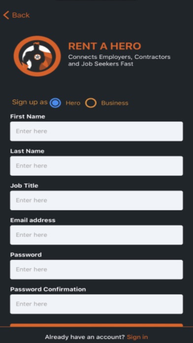 Rent A Hero Mobile screenshot 2