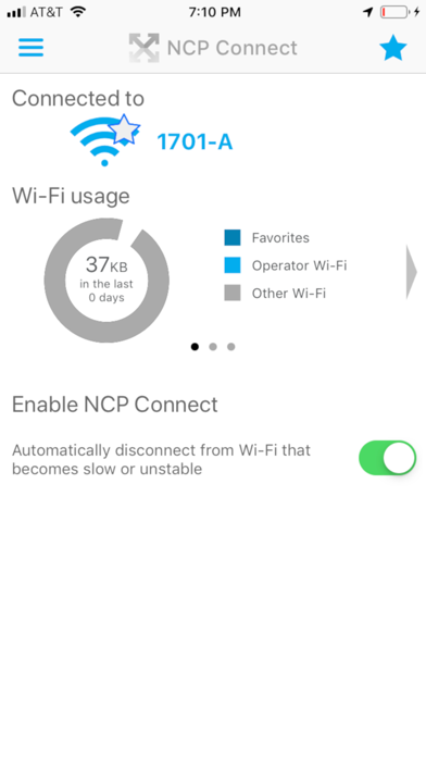 NCP Connect screenshot 2