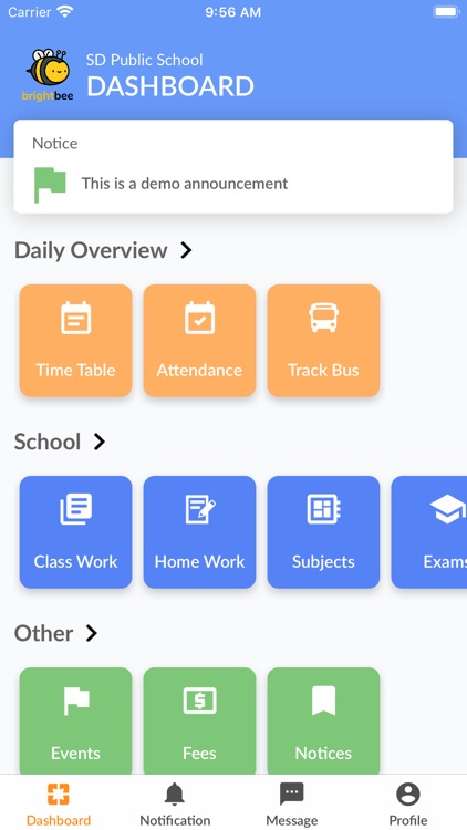 BrightBee - Leading School App