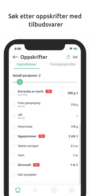 Rebatum: oppskrifter og tilbud(圖6)-速報App