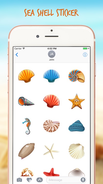 Sea Shell Life Stickers