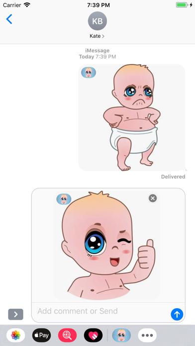 Cute Baby Expressions screenshot 4