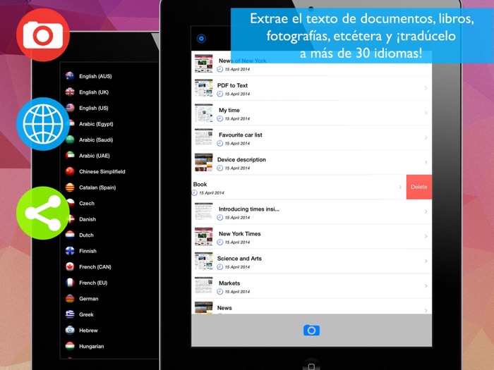Extractor de texto  Traductor