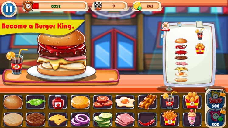 Idle Burger Cooking Recipe screenshot-3