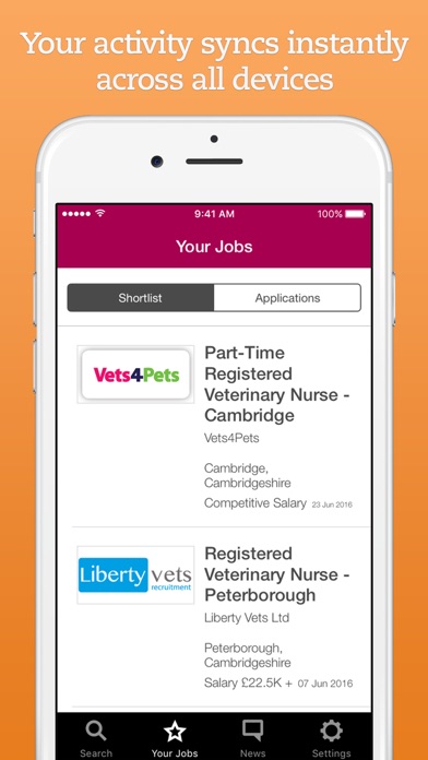 How to cancel & delete Vet Times Jobs from iphone & ipad 4