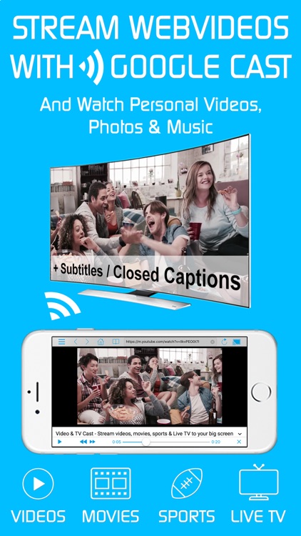 Video & TV Cast + Google Cast