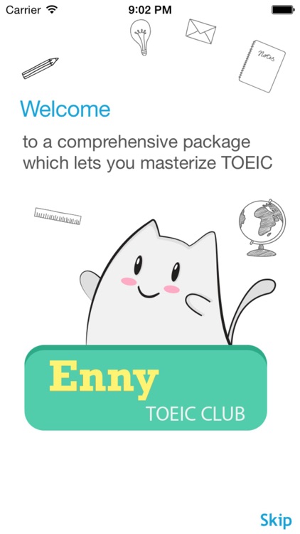 Enny Toeic:Toeic practice test screenshot-0