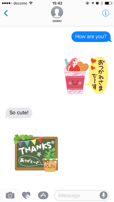 Daily sticker with smile screenshot 1