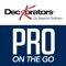 Deckorators Pro On the Go helps Certified Pros easily submit projects, manage reward points, update Pro profiles, share project photos, be the first to receive alerts on new Deckorators products, promotions and press releases, and much more – all from your mobile device