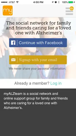 Game screenshot Alzheimer's Support apk