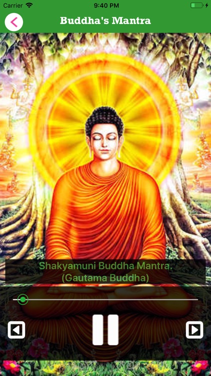 Buddhism Mantra