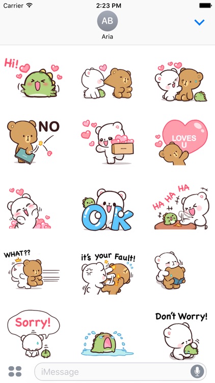 Sticker Pack - Milk & Mocha 2nd Edition