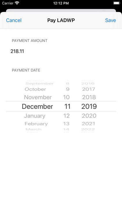 Bill Payments