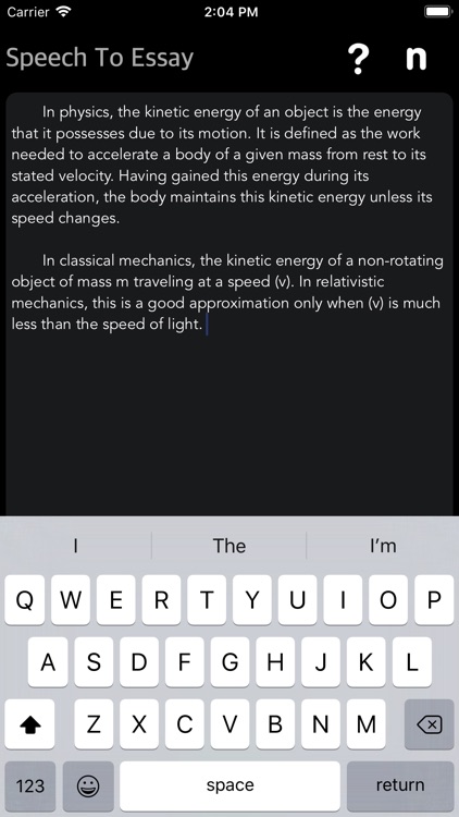 Speech To Essay screenshot-4