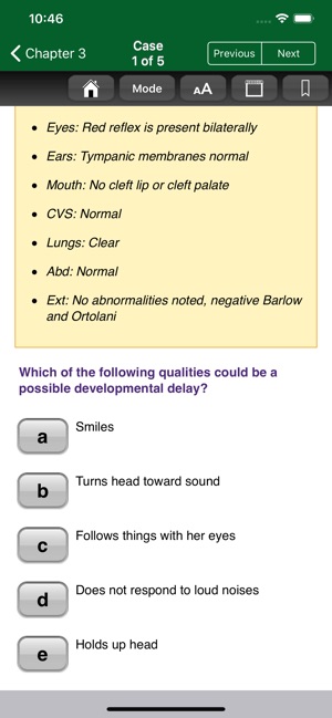 Pediatrics CCS USMLE Step 3(圖3)-速報App