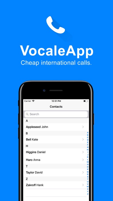 VocaleApp - Cheap calls screenshot 3
