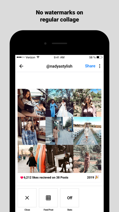 Best Grid for Instagram screenshot 3