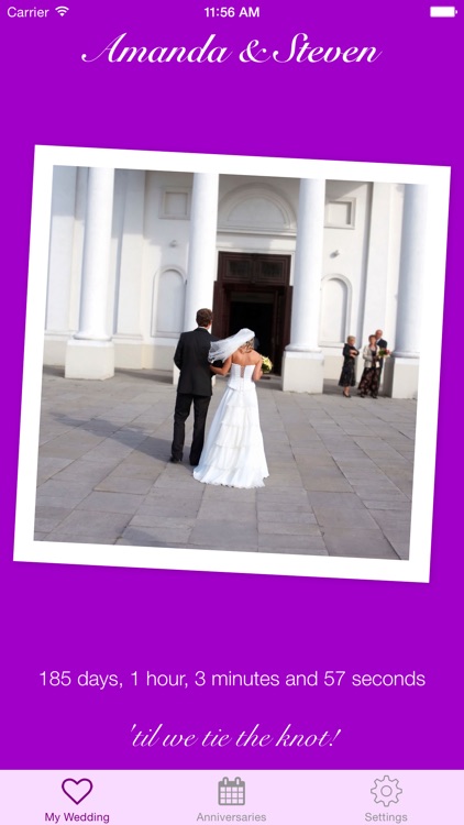 Tie The Knot Wedding Countdown screenshot-3