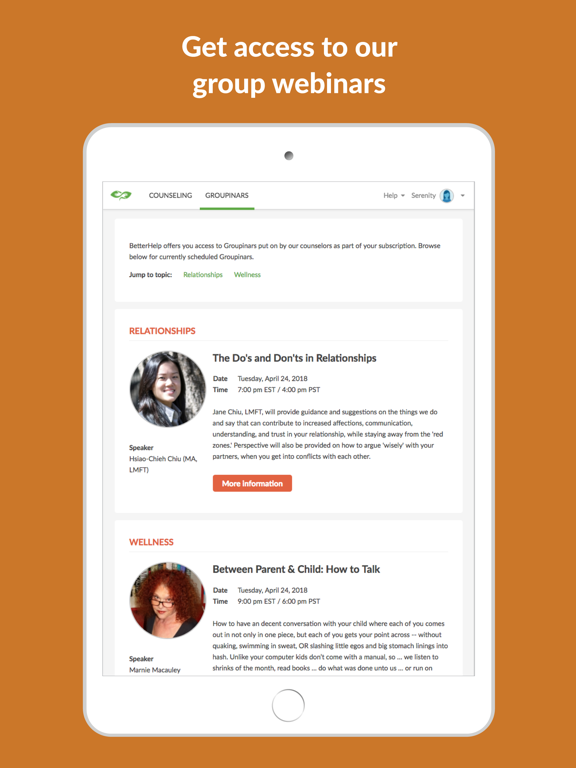 BetterHelp - Online Counseling and Therapy screenshot