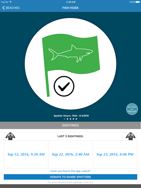 Screenshot #6 pour Shark Spotter
