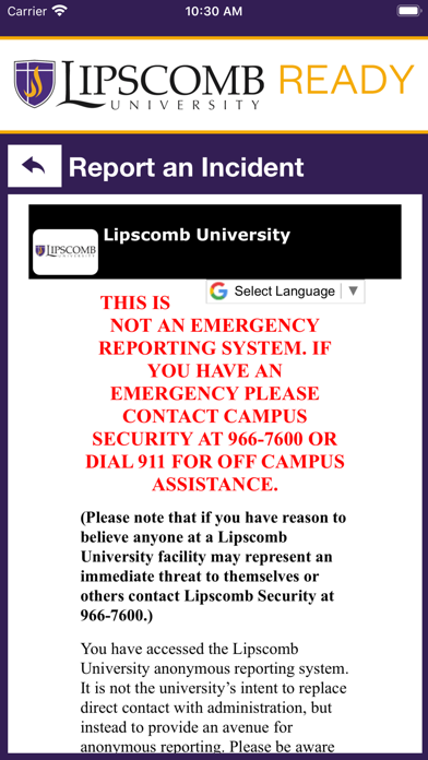 Lipscomb Ready screenshot 4