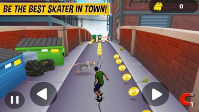 How to cancel & delete Skating City: Funny Skateboard from iphone & ipad 2