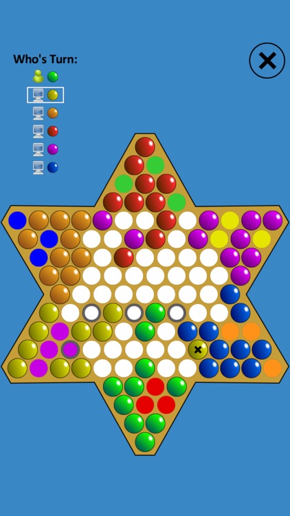 Chinese Checkers Touch