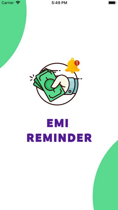 How to cancel & delete EMIReminder from iphone & ipad 1