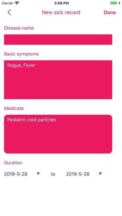 Baby file-Health record