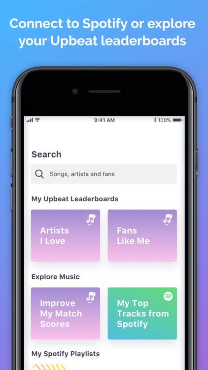 Upbeat: Discover New Music screenshot-5
