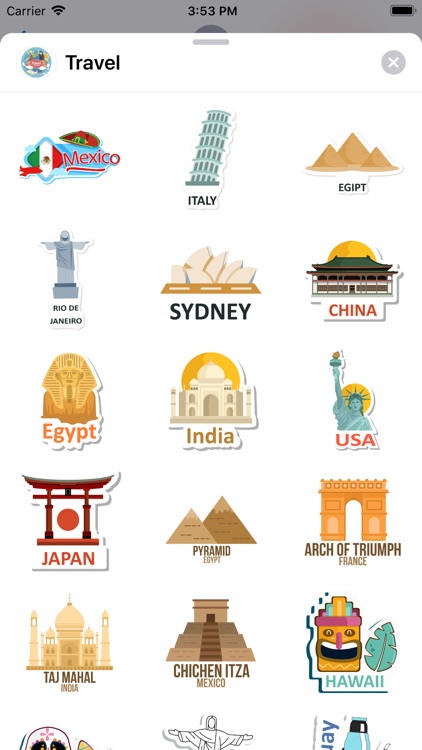 Travel.Stickers