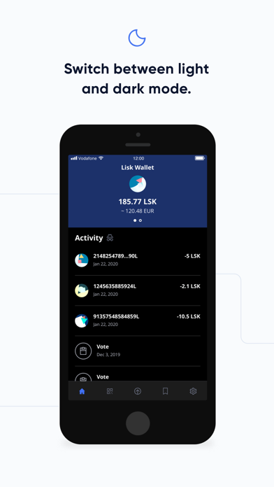 Lisk screenshot 2