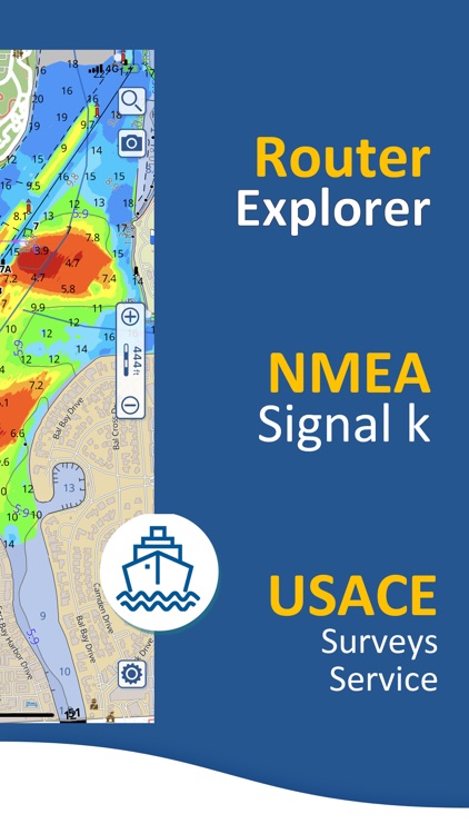 Aqua Map USA: Marine & Lake screenshot-4