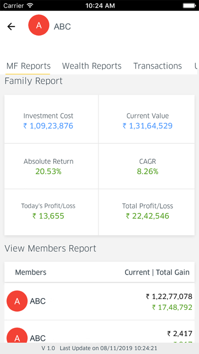 Client Alley - Investor Desk screenshot 2