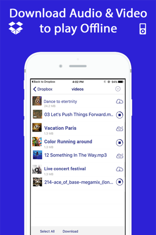 File Manager for Music & Video screenshot 2