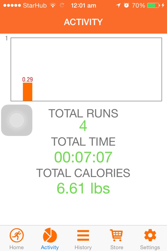 Running tracker & step tracker screenshot 3