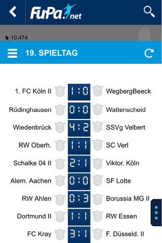 FuPa Fussball News, Ergebnisse screenshot 2