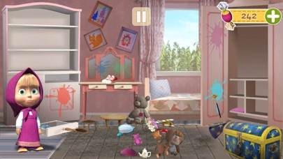 Masha and the Bear Clean House screenshot 4