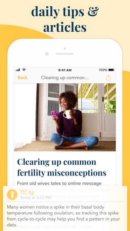 Ovia Fertility & Cycle Tracker screenshot-5