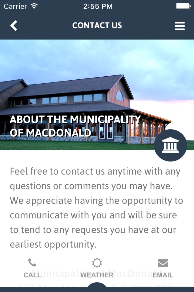 RM of Macdonald screenshot 2