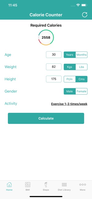 Calorie Counter Daily Steps On The App Store