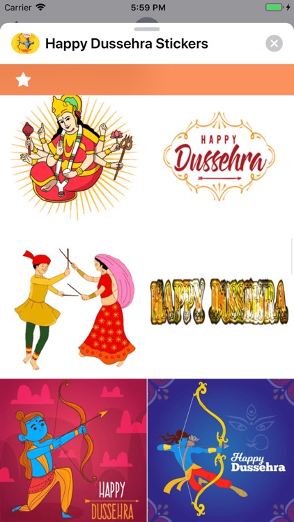 Happy Dussehra Stickers screenshot-9