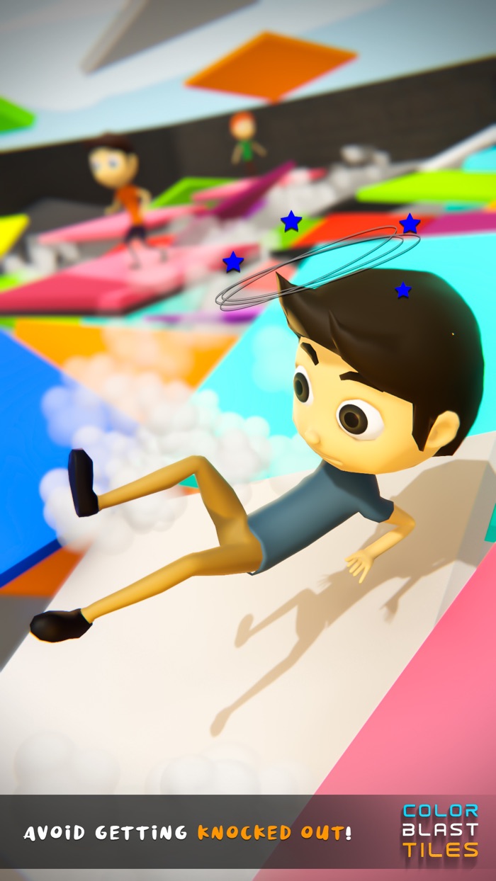 Color Blast Tiles 3D