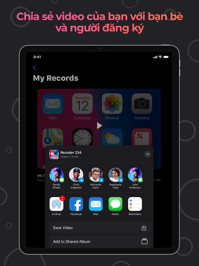 Ghi màn hình - Screen Recorder