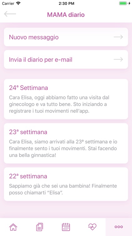 MAMApp IT - App per gravidanza screenshot-6