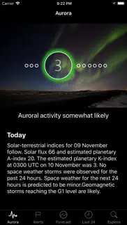 space weather app iphone screenshot 1