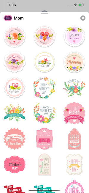 I love my Mom - stickers(圖6)-速報App