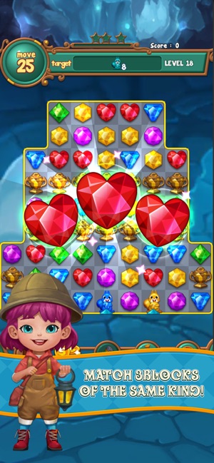 Jewels fantasy : match3 puzzle(圖1)-速報App